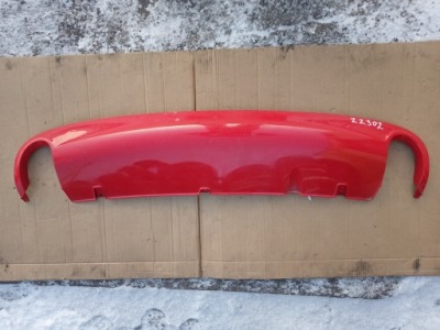 Накладка спойлер бампера audi a6 c6 4f9807521c фото №1