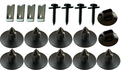 Клипсы подкрылок laguna clio kangoo sandero duster фото №1