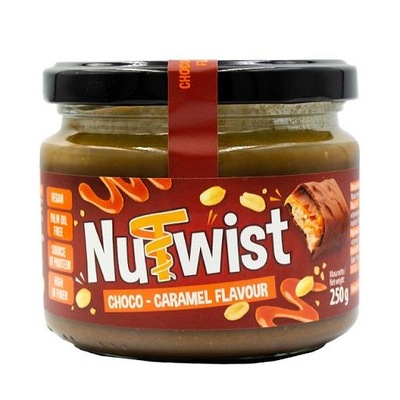 Krem orzechowy NuTwist choco-caramel 250g Nutura