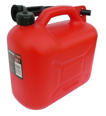KANISTER PLASTIKOWY 10L ATEST COMBUSTIBLE ROPA GASOLINA  