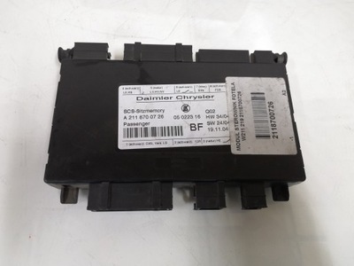 Mercedes модуль блок управления сиденье 2118700726 фото №1