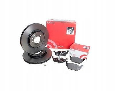 BREMBO DISCS+PADS REAR MERCEDES W204 S204 C204 - milautoparts-fr.ukrlive.com