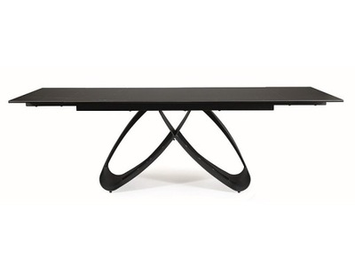 Stół Samanta Rozkładany Czarny (160-240)X90 cm