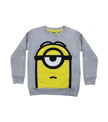 Bluza dziecięca Minionki Stuart bawełna r. 5-6l