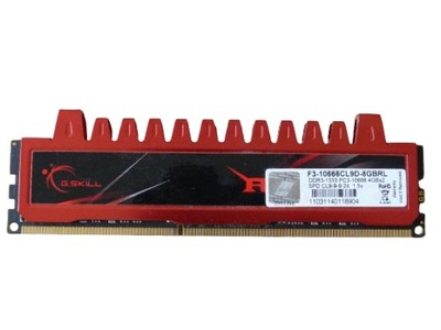 Pamięć DDR3 PC3 4GB 1333MHz PC10600 G.Skill Ripjaws 1x 4GB Dual Gwarancja