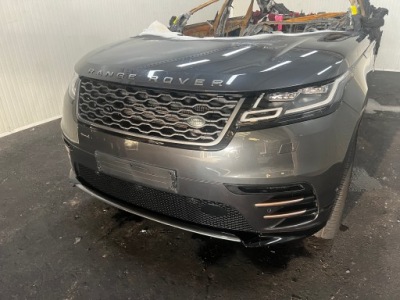 Kompletny перед бампер капот лампи радіатор pas range rover velar l560 фото №1
