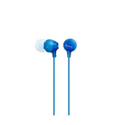 Słuchawki dokanałowe Sony MDR-EX15AP Blue