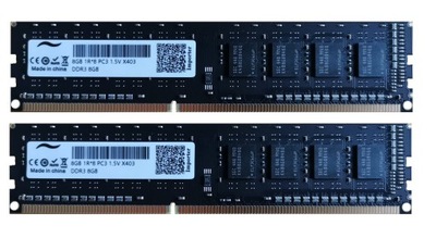 Pamięć RAM DDR3 16GB (2x8gb) 1,5V 1600mHz do PC FV