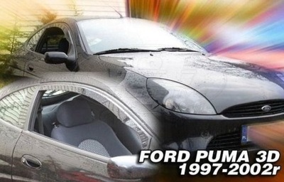 DEFLECTORES HEKO FORD PUMA DE 3 PUERTAS 1997-2002 2 PIEZAS  