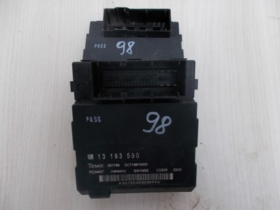 Opel vectra c, модуль 13193590nf фото №1