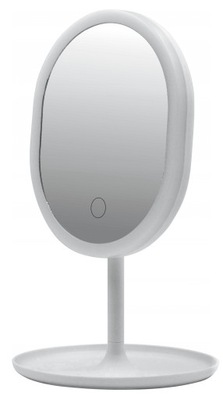 Inter-Vion Lusterko Kosmetyczne Stojące LED Z Mini USB
