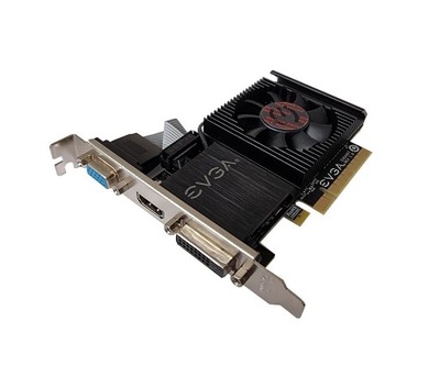 GRAFIKA EVGA GEFORCE GT 710 1GB GDDR3 DVI HDMI VGA