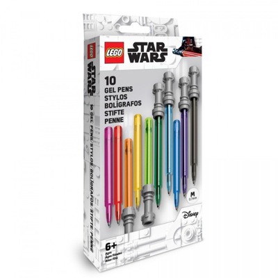 Zestaw długopisów wielokolorowych LEGO 10 szt.