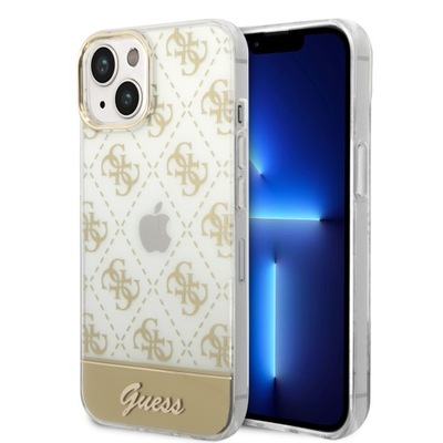 Etui Guess 4G Pattern Script do iPhone 14 Plus