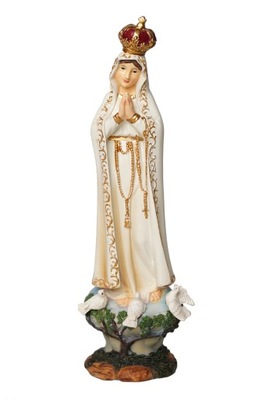 Figura Matka Boska Madonna FATIMA 21cm PIĘKNA M016