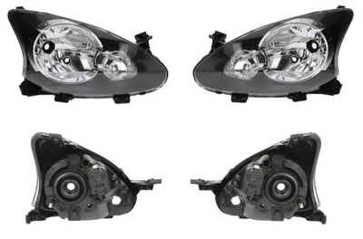 Фара лампа toyota aygo 05-12 l+p tyc фото №1