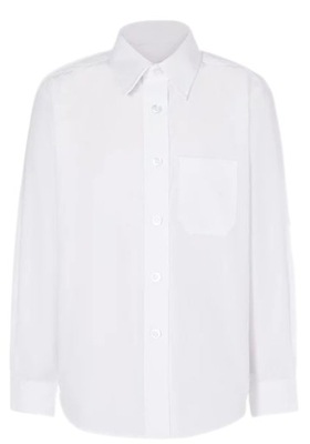 George koszula chłopięca biała slim fit 110/116