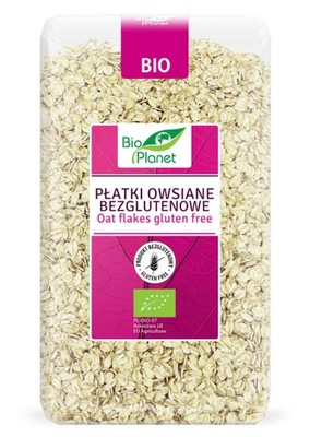 Bio Planet PŁATKI OWSIANE BEZGLUTENOWE BIO 600 g