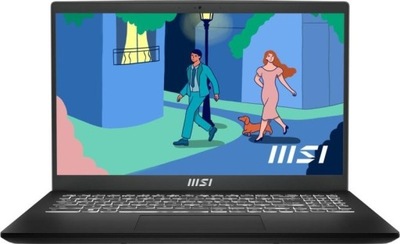 Laptop MSI Modern 15,6 " Intel Core i5 8 GB / 512 GB czarny