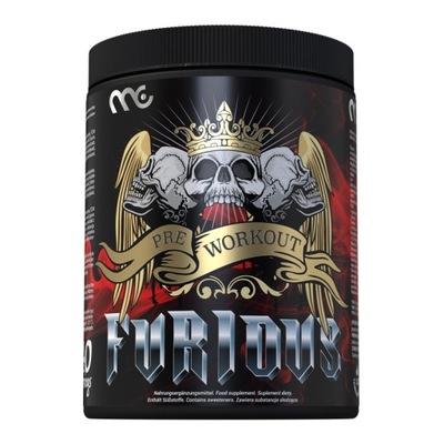 MUSCLE CLINIC FURIOUS 450g. PRE WORKOUT