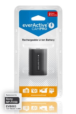 Akumulator everActive camPRO NP-FH50 EVB003 Sony