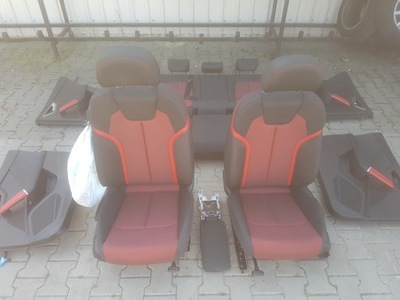 Audi q2 16-20r сиденья заднее сиденье обшивки фото №1