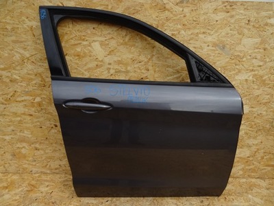 Alfa romeo stelvio дверь правый правое перед передние металлик фото №1