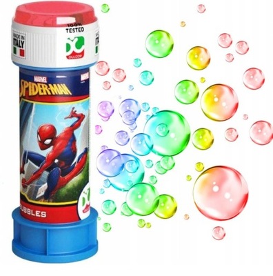 SPIDERMAN BAŃKI MYDLANE DLA DZIECI 60ml DISNEY