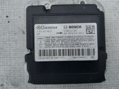 Mercedes sprinter w906 модуль датчик подушок подушка безпеки 0285011847 фото №1