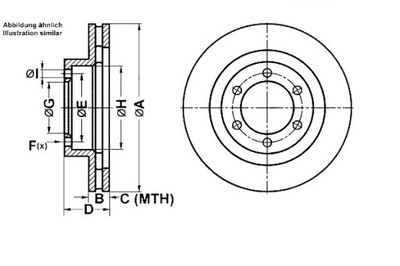 Ate тормозные диски тормозные 2szt. lexus gx toyota 4 runne фото №1