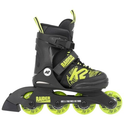 ROLKI DZIECIECE REGULOWANE K2 RAIDER M(32-37)