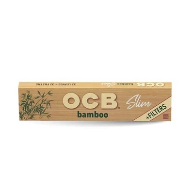OCB BAMBOO Bibułki bletki bambusowe z filterkami