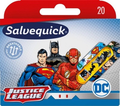 SALVEQUICK JUSTICE LEAGUE Plastry 20 szt