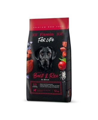 Fitmin dog For Life Beeg Rice 12 kg Uszkodzone
