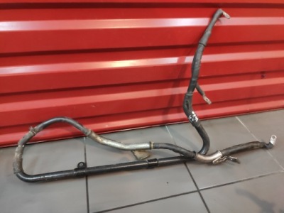 Audi q7 4l 4.2 tdi шланг массовый генератора клемма минусовая масса 7l6971729 фото №1