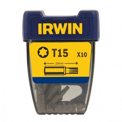 GROT TYPU TORX 1/4' 25MM T15 I-10504352 IRWIN