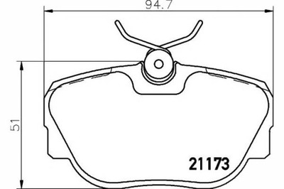 TEXTAR SABOTS DE FREIN DE FREIN BMW AVANT E30 82-94 - milautoparts-fr.ukrlive.com