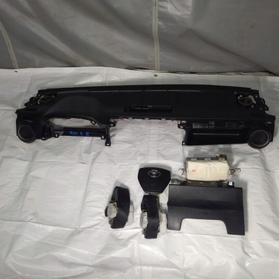 Rav4 iv 2013- консоль панель приладів ремені подушка безпеки подушки безпеки фото №1