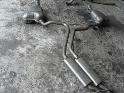 Гаситель выхлоп оригинал audi a6 c6 2.0 tdi фото №1