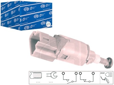 SENSOR CONMUTADOR DE LUZ LUZ DE FRENADO ERA 330754 ERA ERA  