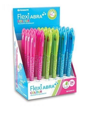 Brúsne pero Flexi Abra Colour(24ks)PENMATE