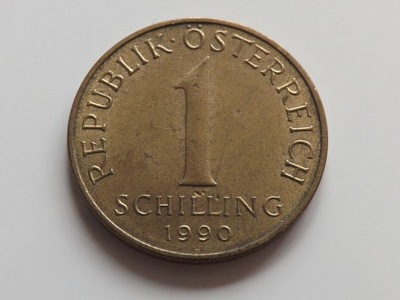 Austria 1 Szyling 1990 st. 2+