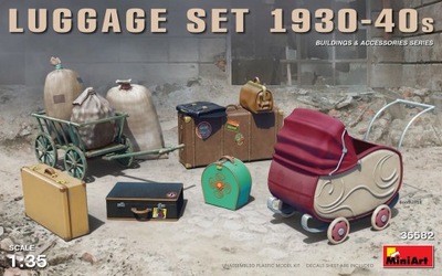MINIART 35582 1:35 Luggage Set 1930-40s
