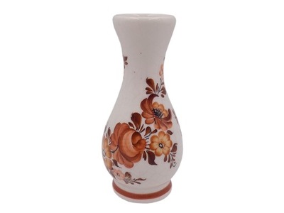wazon ręcznie malowany fajans jak Włocławek