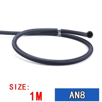 1M AN4 AN6 AN8 AN10 Fuel Hose Oil Gas Cooler Hose Line Pipe Tube Nyl~7876 