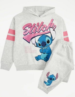 SZARY DRES LILO I STITCH George 10-11L