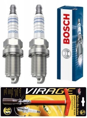 BOSCH 0 242 235 666 СВІЧКА ЗАПАЛЮВАННЯ + КЛЮЧ DO СВІЧОК 16MM