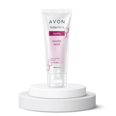 Avon Nutra Effects Soothe Peeling micelarny twarzy