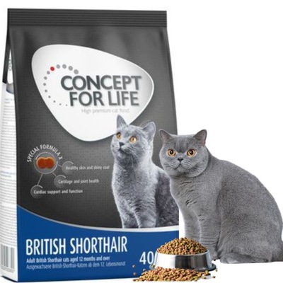 Concept for Life British Shorthair Adult _500 gram_KOT BRYTYJSKI_na wagę