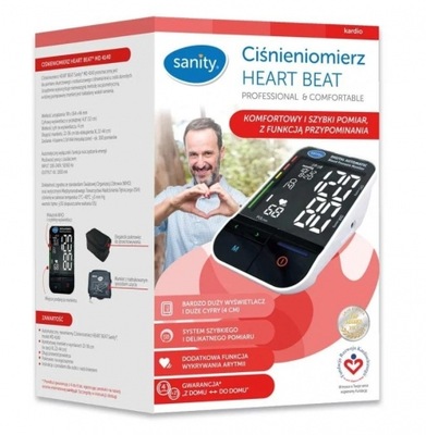 Sanity ciśnienieniomierz heart beat MD 4140